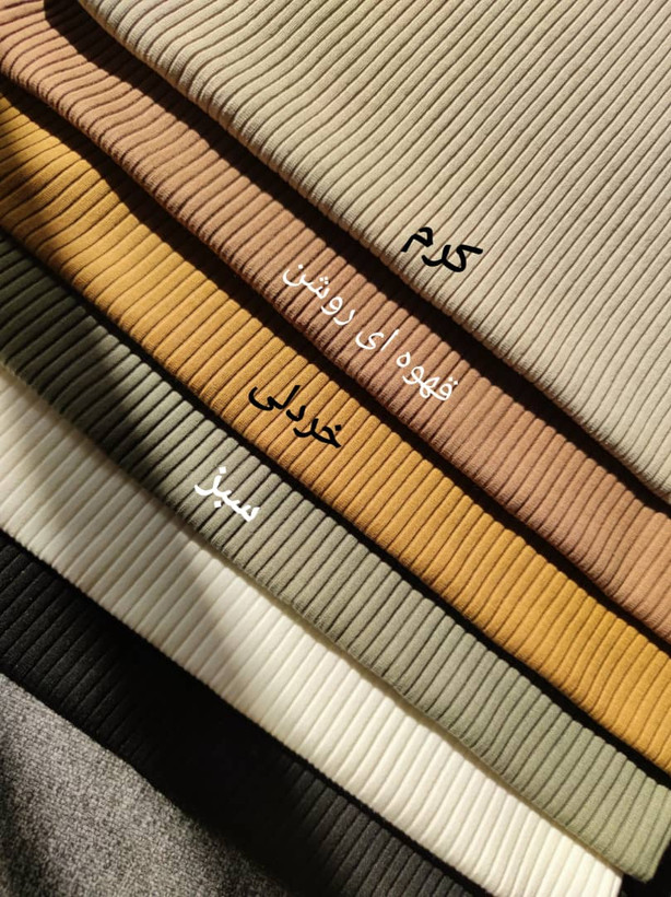 تاپ یقه ایستاده - تصویر 8