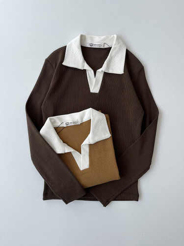 بلوز یقه شکاری - تصویر 1